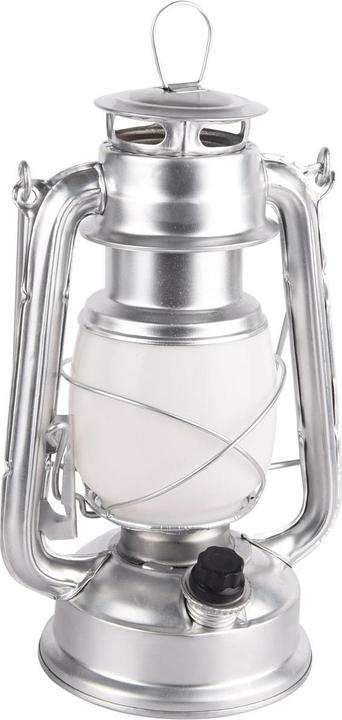 Produktbild Chilitec LED-Petroleum-Laterne “CT-CL Silver“, dimmbar, Batteriebetrieb, Silber