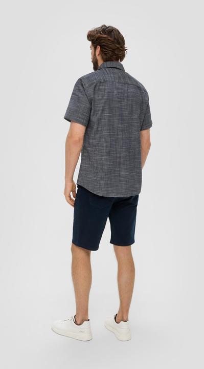 Immagine prodotto s.Oliver Hemd Slim: Kurzarmhemd mit Kentkragen (M)