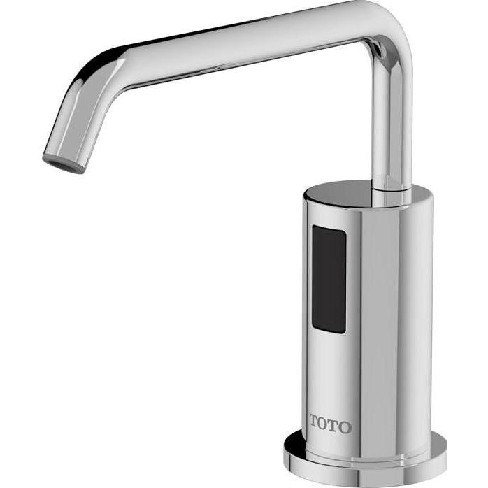 TOTO, Seifenspender + Seifenschale, Seifenspender automatisch chrom mit Batteriebetrieb