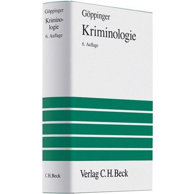 Kriminologie, Fachbücher von Göppinger