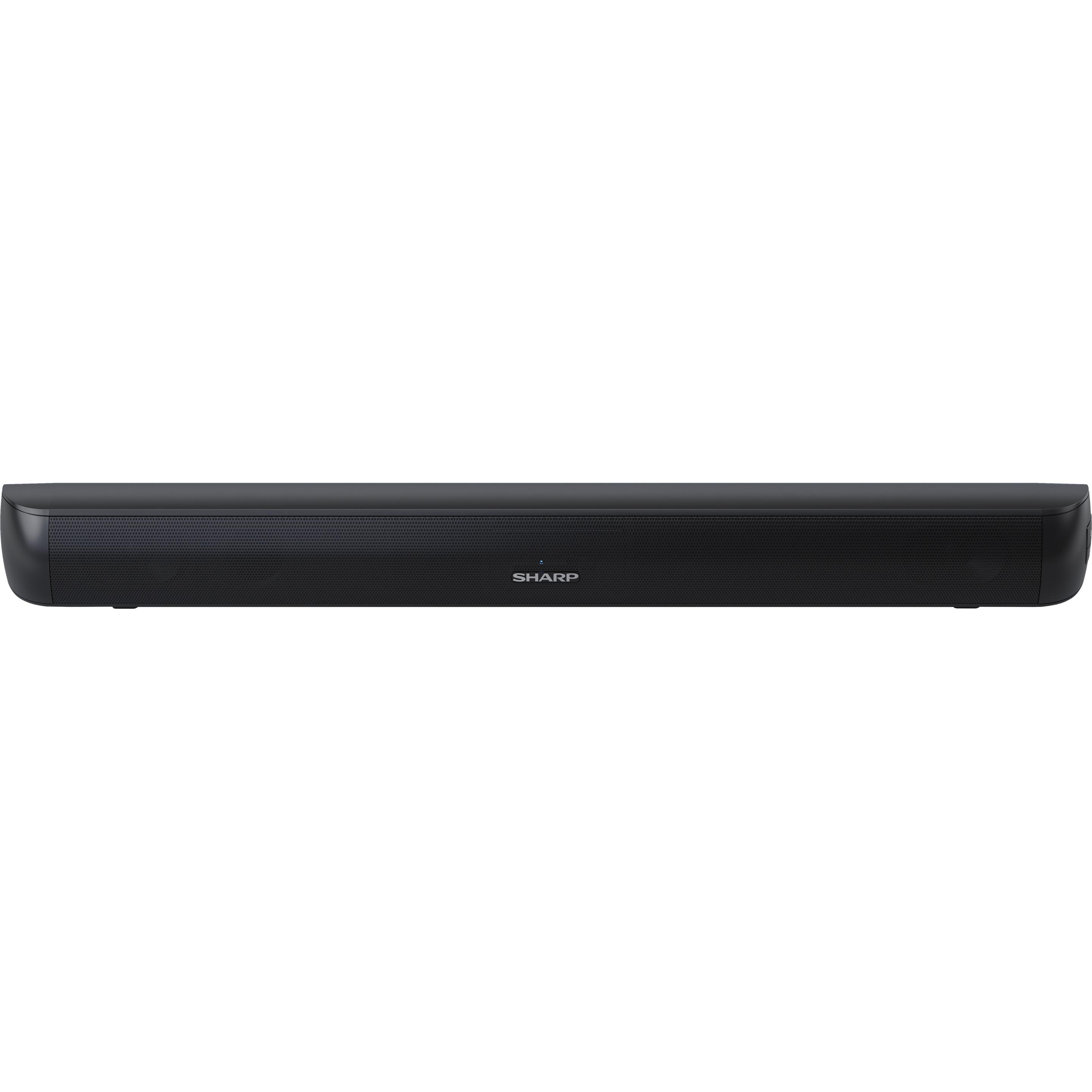 Sharp HT-SB107 (90 W, Canale 2.0), Soundbar, Nero