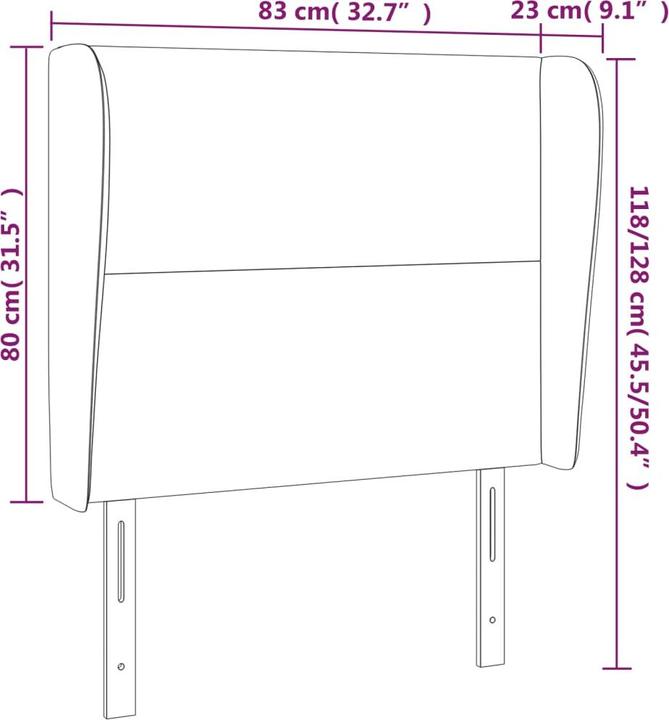 Immagine prodotto vidaXL Franya (103 x 23 x 88 cm)
