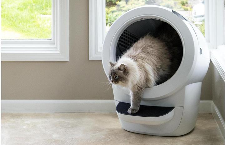 Actual product image Litter-Robot 4 (Self-cleaning litter tray, Cat litter box closed)