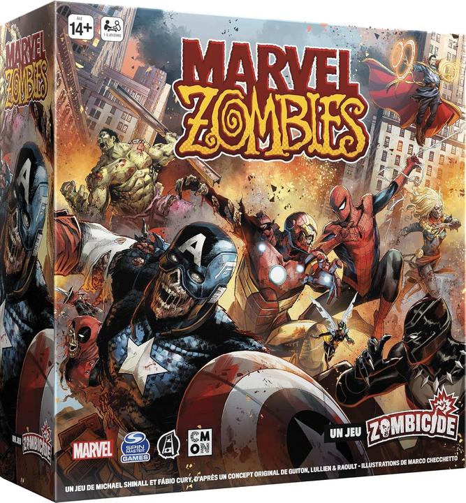Actual product image Cmon Jeu - Zombicide : Marvel Zombies (Undead Avengers) (French, 1 - 6 Players)