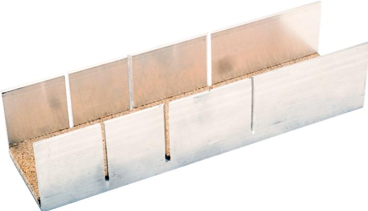 Productafbeelding Irimo Aluminium snijbak, 245 x 100 x 30 mm
