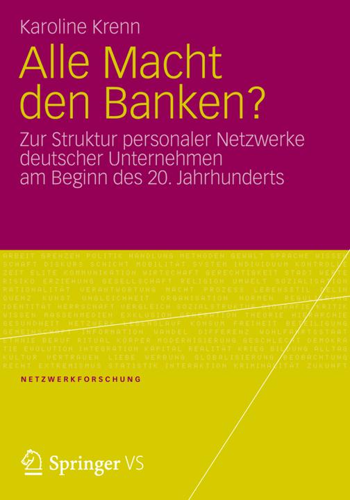 Produktbild Alle Macht den Banken? (Deutsch, Karoline Krenn, 2012)