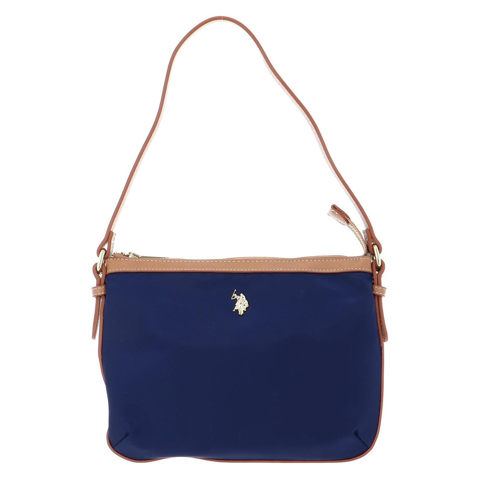 U.S. Polo, Damen, Handtasche, Houston Flat Crossbody Bag, Blau