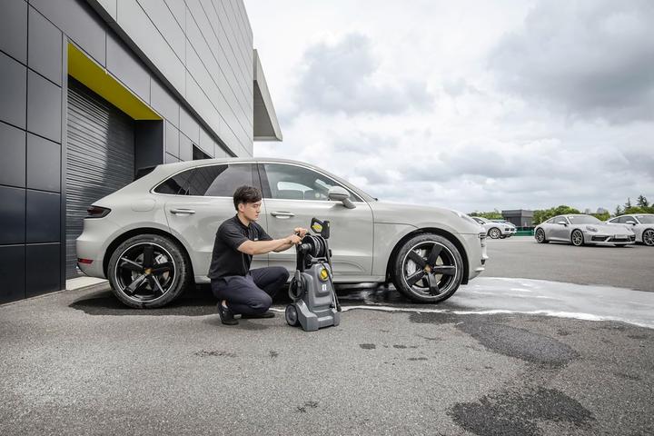 Actual product image Kärcher Professional Krcher Professional HD 4/10 X Plus Classic high-pressure cleaner (pressure 145 bar, 400 l/h) (Electrical connection)