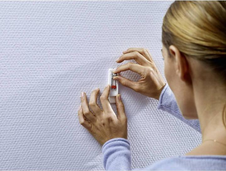 Produktbild tesa Klebeschraube für Tapete & Putz, höhenverstellbar