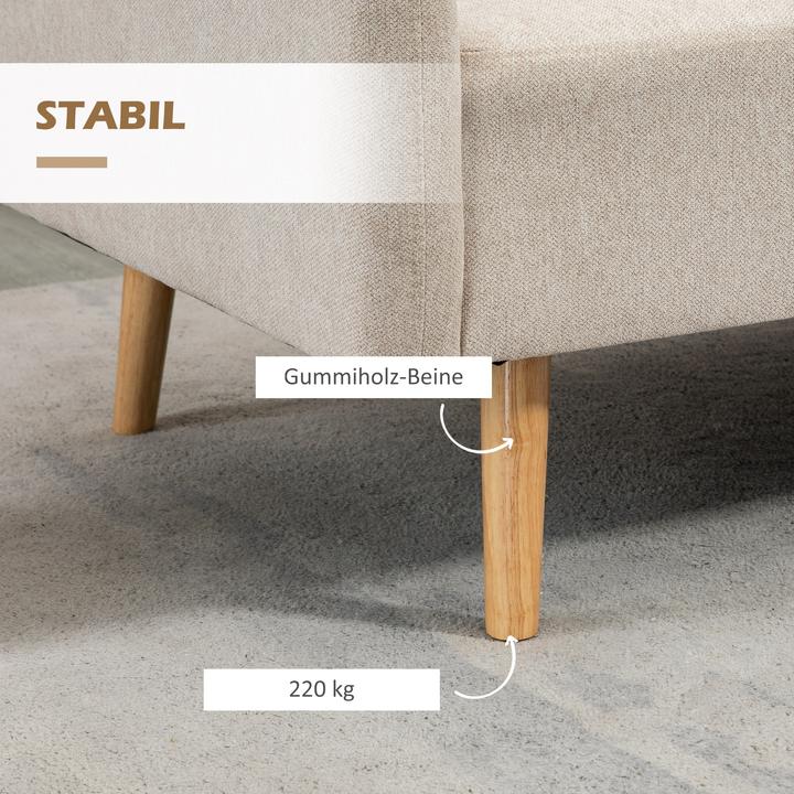 Produktbild Homcom Doppelsofa (2-Sitzer)