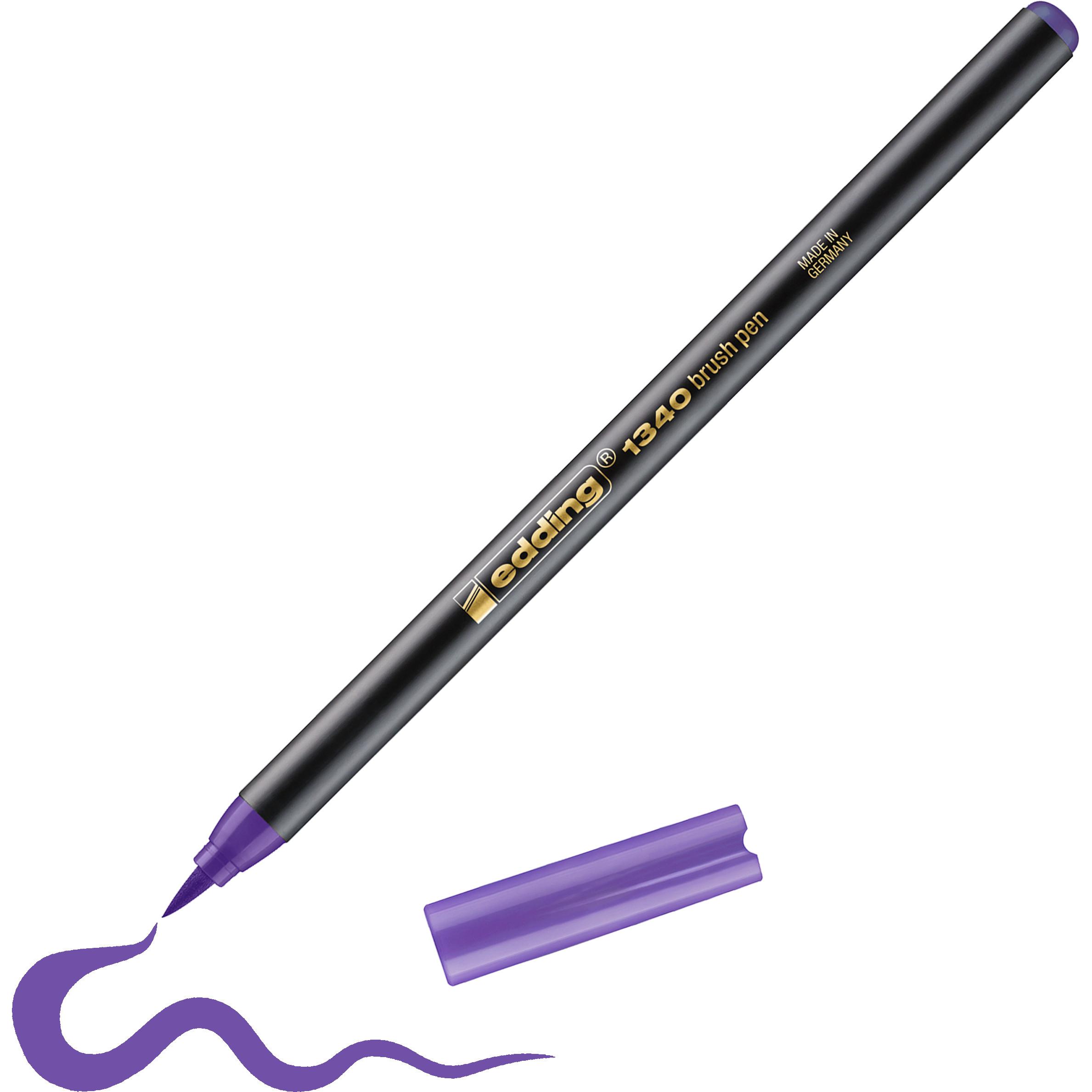 Thumbnail - 10x Edding, Malstifte, Brushpen 1340 (Violett, 1 x)