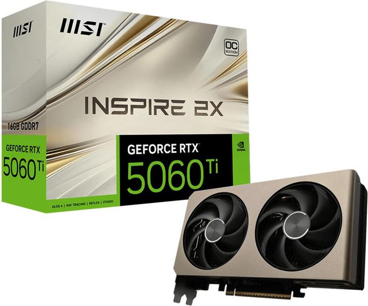 Produktbild MSI GeForce RTX 5060 Ti Inspire 2X OC (16 GB)