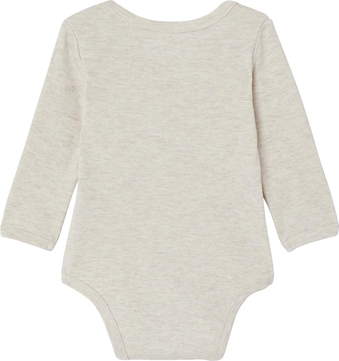 Actual product image Vertbaudet 5-pack of baby slip-on bodysuits with long sleeves, organic cotton (86)