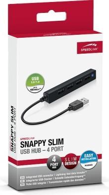 Produktbild Speedlink Snappy Slim (USB-A, 4 Ports)