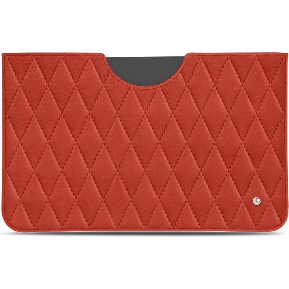 Noreve Lederschutzhülle (iPad 10.2 2019), Tablet Hülle, Orange