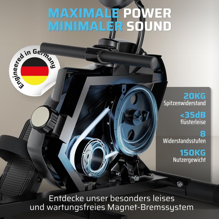 Produktbild Sportplus Magnetische Rudermaschine