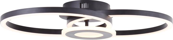 Immagine prodotto Brilliant BRE-Light Bray Plafoniera LED 52x30cm metallo nero/plastica 24 W LED in (2900 lm)