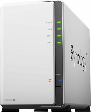 Image du produit Synology DS220j (2 x 3 To, WD Red Plus)