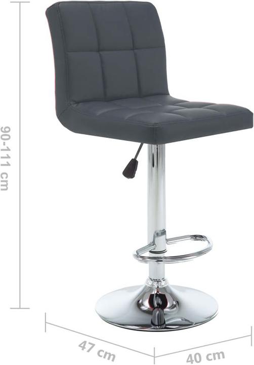 Actual product image vidaXL Barhocker