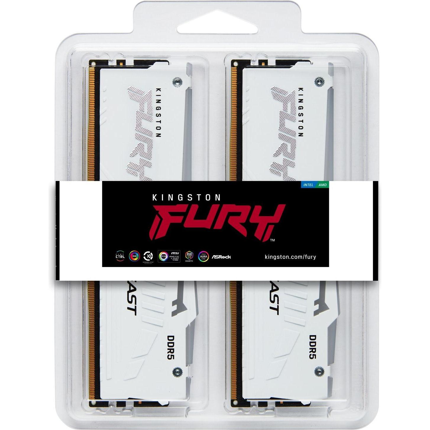 Kingston FURY Beast RGB (2 x 16GB, 5200 MHz, DDR5-RAM, DIMM) - Digitec