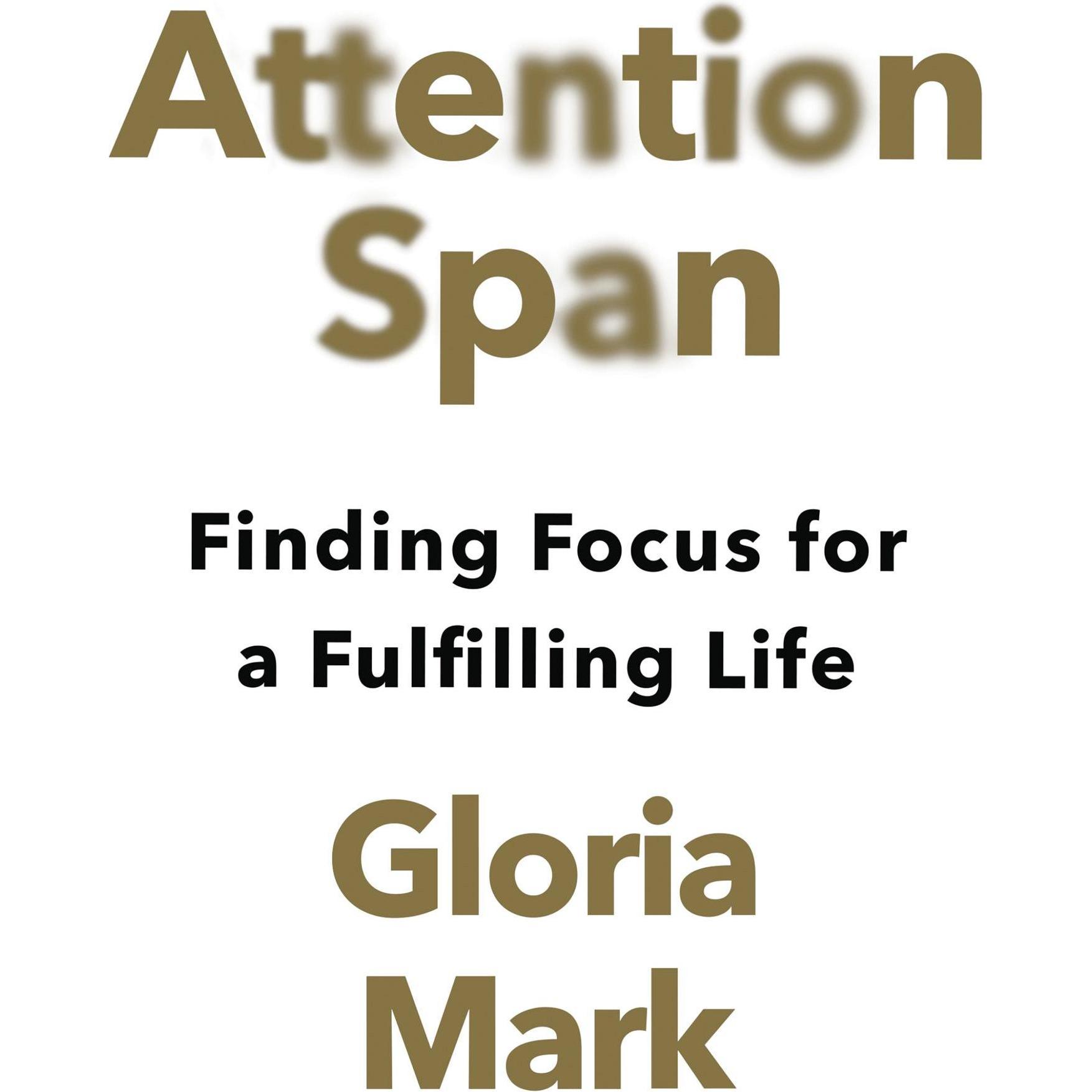 Attention Span, Ratgeber von Gloria Mark