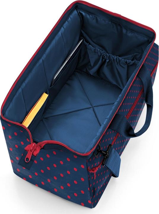 Produktbild reisenthel Schultertasche Allrounder L Pocket Mixed Dots Red