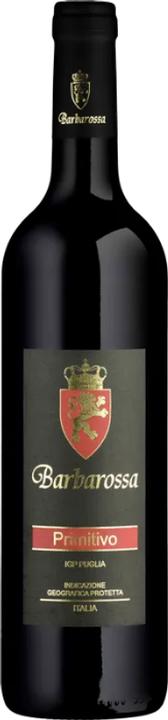 Actual product image Compagnia Mediterranea Primitivo Puglia IGP Barbarossa (12 x 50 cl, 2024)