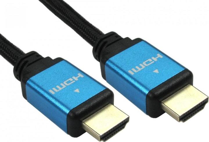 Produktbild Cables Direct CDL 1m HDMI v2.1 Cert Cable Blu Al (1 m, HDMI)