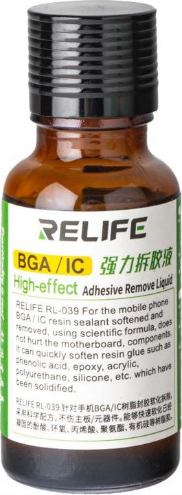 Image du produit Relife Adhesive Removal Solution RL-039, BGA / IC
