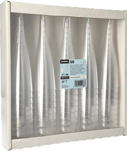 Immagine prodotto Starpak Bicchieri a stelo (top) per spumante (50 x)