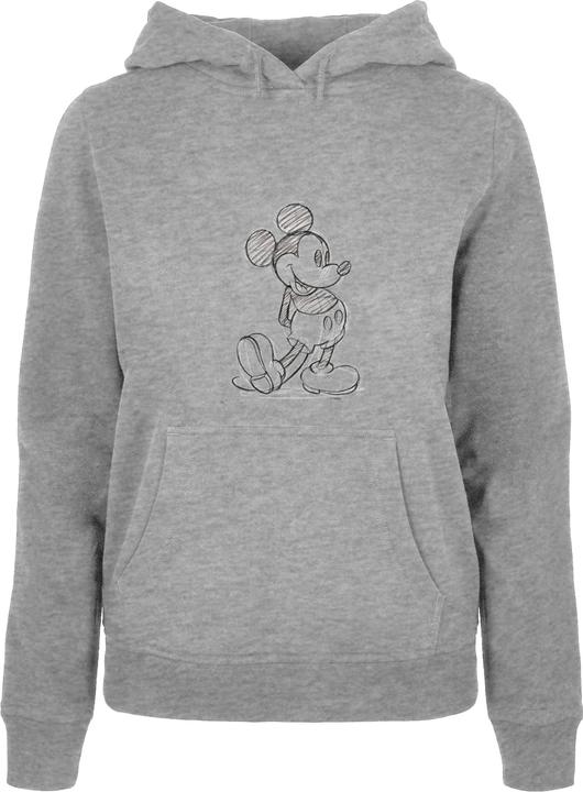 Absolute Cult Ladies Mickey Mouse - Sketch Kick Hoody - 117859 (L)