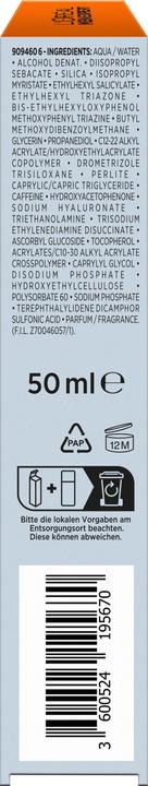 Actual product image L'Oréal Paris Hydra Energetic (Suntan cream, SPF 50+, 50 ml)