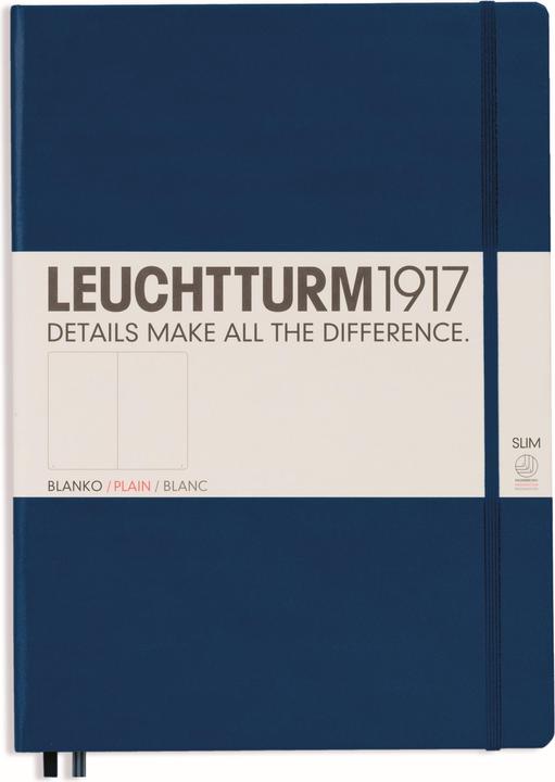 Image du produit Leuchtturm1917 Maître Slim (A4, Blanc, Couverture rigide)