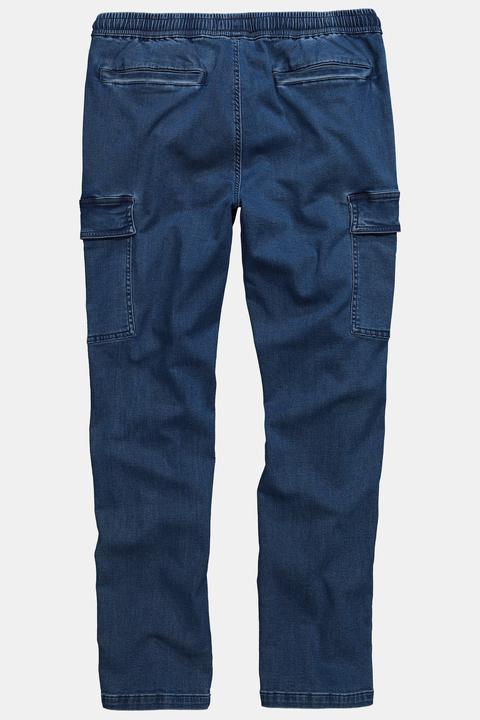Image du produit Men+ Cargo-Jeans, Bauchfit, Regular Fit, 5-Pocket (L)