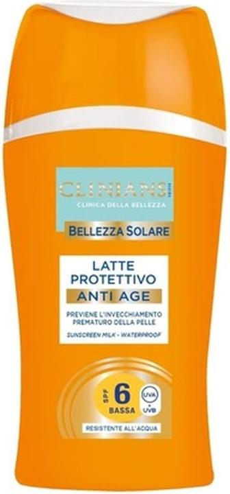 Actual product image Clinians SOLARE 200 ML FP6 LATTE Sun Protection Lotion (Sun lotion, Up to SPF 10, 200 ml)
