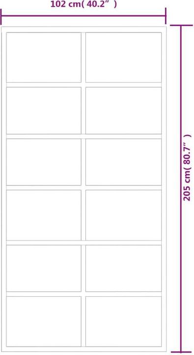 Image du produit vidaXL Schiebetür