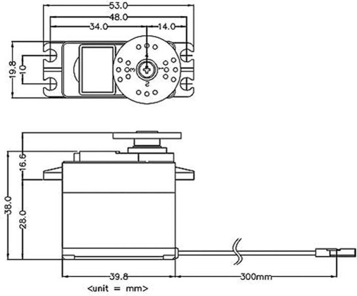 Immagine prodotto Hitec Servo standard HS-5585MH Cifra