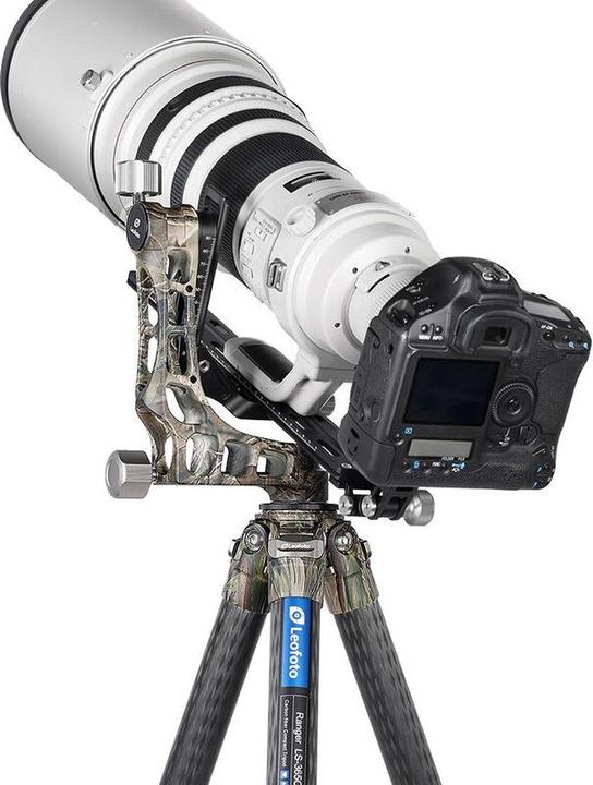 Image du produit Leofoto LS-365C Ranger Tripod w/ PG-1 Schommelkop (Carbone, Métal)