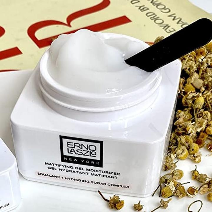 Actual product image Erno Laszlo Mattifying Gel Moisturizer Mattifying & Moisturizing Gel Cream Reduce Look of Pores Quen (50 ml, Day cream)