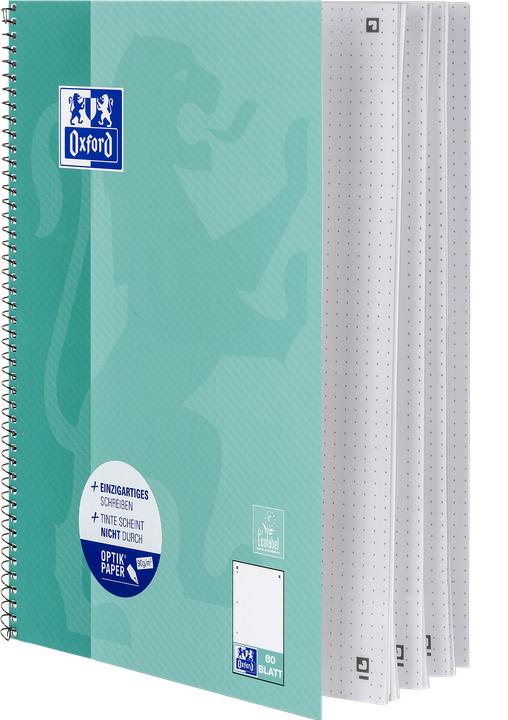 Produktbild Oxford Collegeblock Scribzee (A4+, Gepunktet, Weicher Einband)