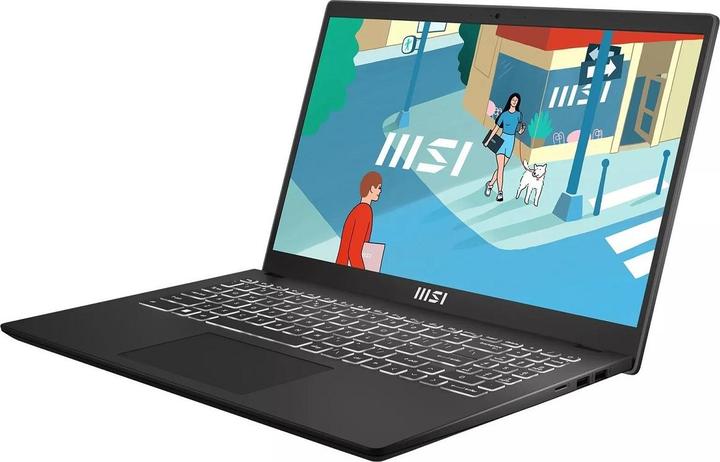 Produktbild MSI Modern 15 B12MO-851 15.6" FHD i5-1235U/16GB/512GB/Iris W11H (15.60", 512 GB, 16 GB, DE)