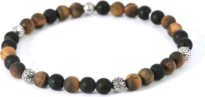 Produktbild Balibay Lennox (20.50 cm, Edelstein, 925 Sterling Silber, Tigerauge, Onyx)