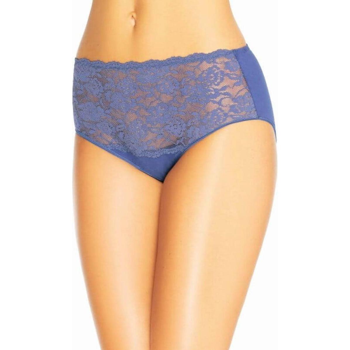 Teyli, Damen, Unterhosen, Höschen, Blau, (4XL)