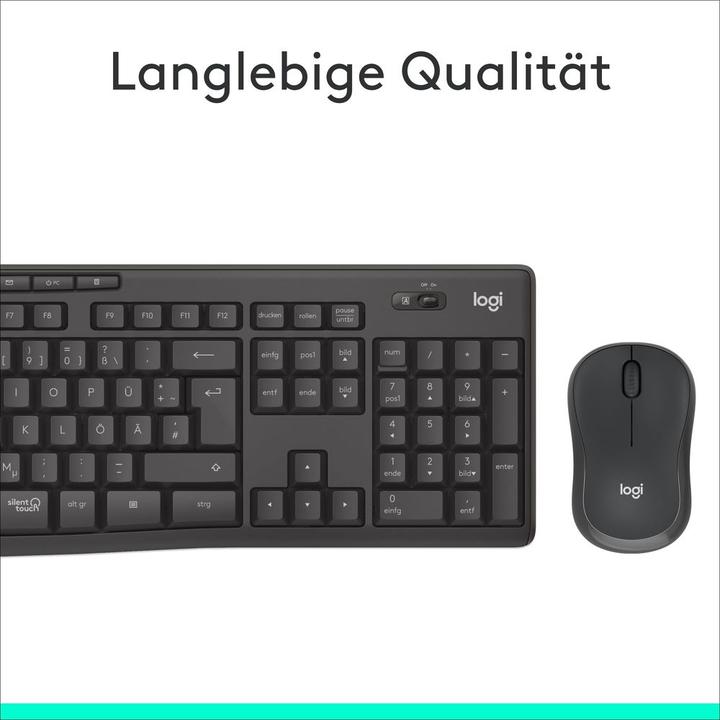 Produktbild Logitech MK295 Silent (Deutschland, Kabellos)