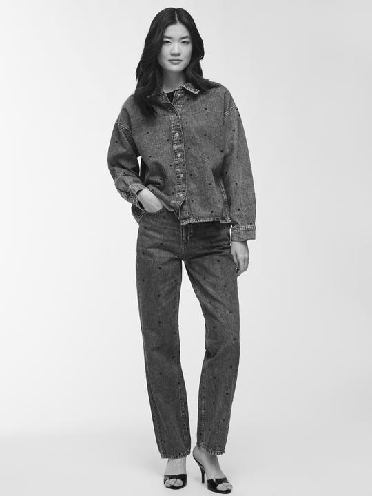 Immagine prodotto Vila VICREEK Print Jeanshemd (38)