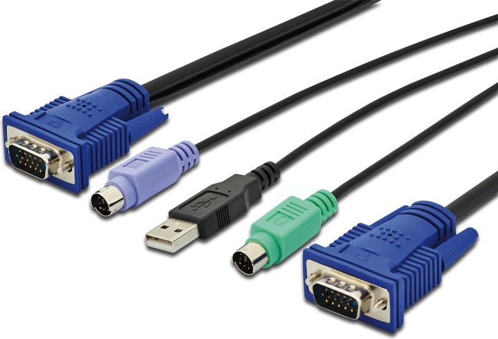 Actual product image Digitus KVM cable for KVM consoles,5m