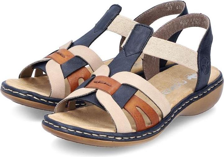 Actual product image Rieker Bequeme mehrfarbige Sandalen (38)