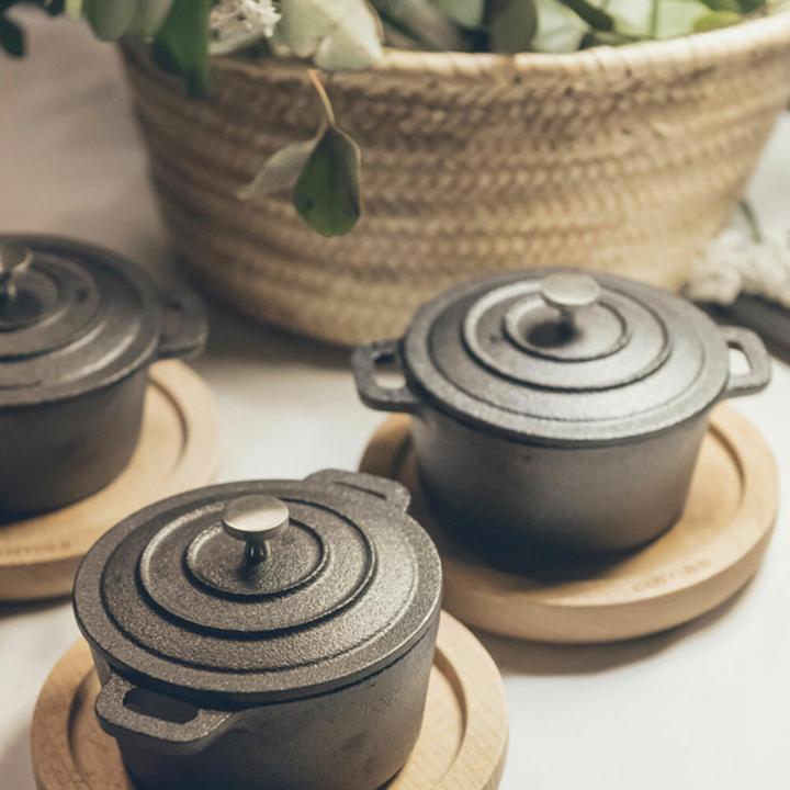 Actual product image Comas Tradicion Mini Serving Casserole (Casserole + stew pot, Cast iron, 14 x 11 cm)