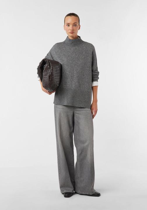 Produktbild Comma Strickpullover Strickpullover mit Stehkragen aus Wollmix (M)