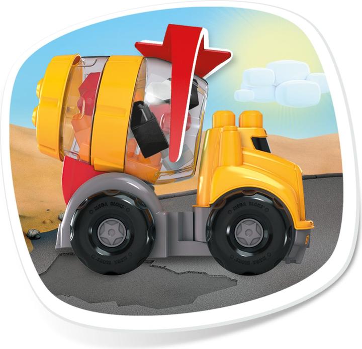 Mega Bloks Cat Camioncino betoniera